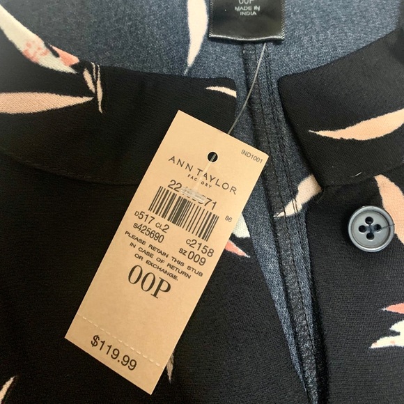 NWT Ann Taylor Factory - Petite 00P Dress - Picture 2 of 5